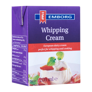 Emborg UHT Whipping Cream 200ml | Manna LZ