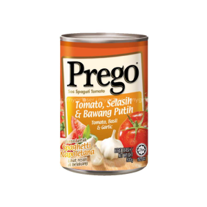 Prego Tomato, Basil & Garlic Pasta Sauce Can 300g | Manna LZ