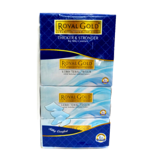 Royal Gold 3Ply Luxurious Facial Tissue 4X120'S | Manna LZ