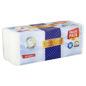 Royal Gold Elegant 200'S Toilet Roll 20R | Manna LZ